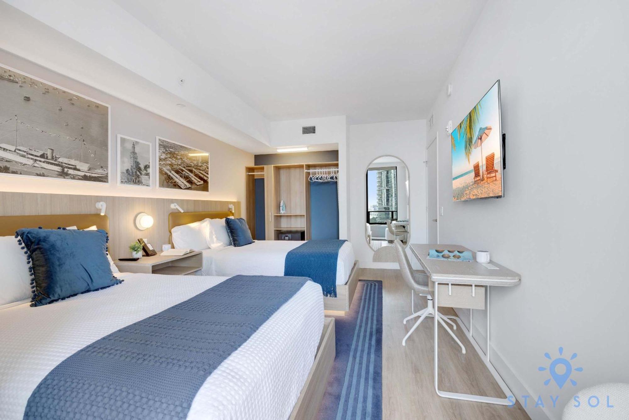 Inn 1br With Balcony With Gym & Pool Miami