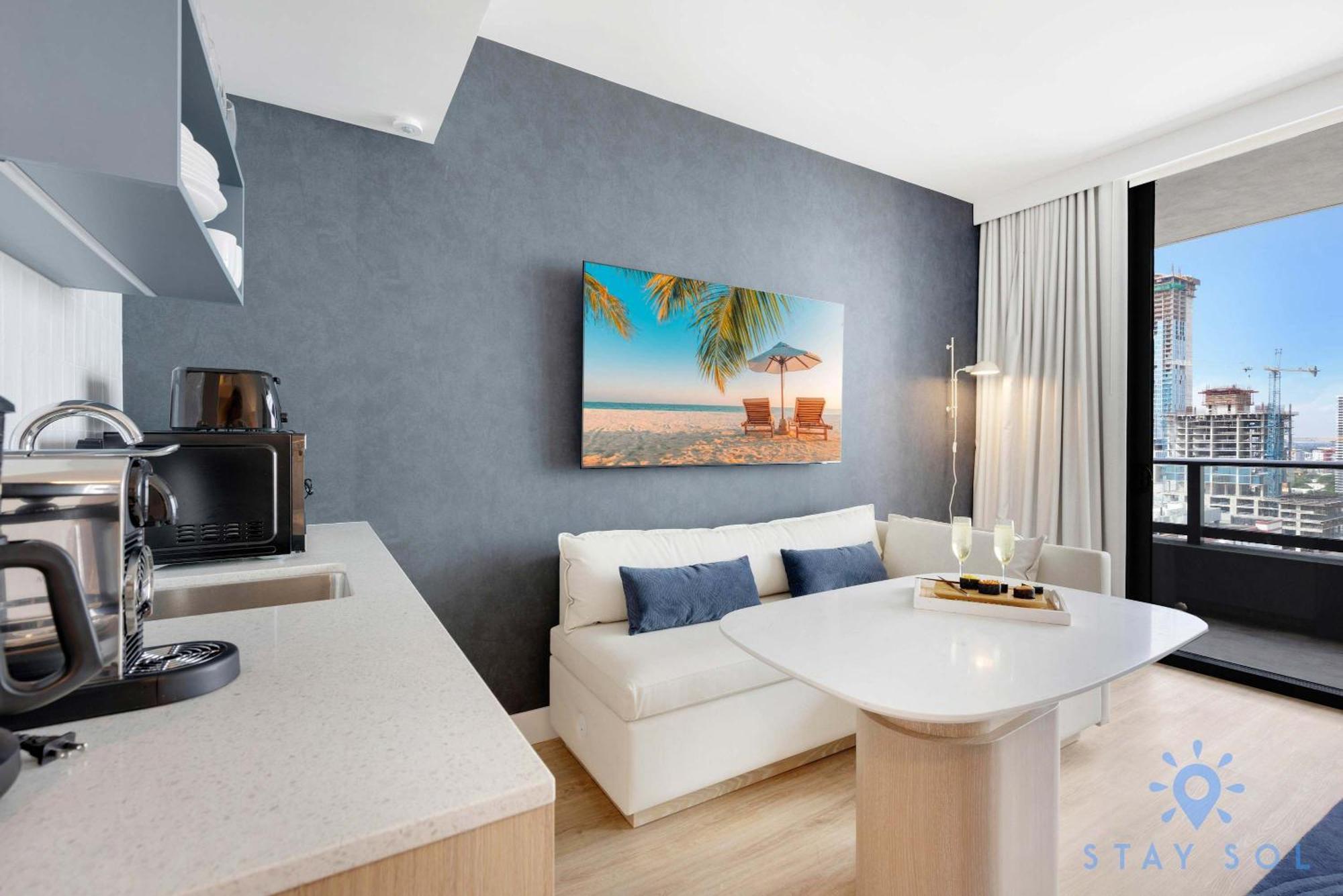 Inn 1br With Balcony With Gym & Pool