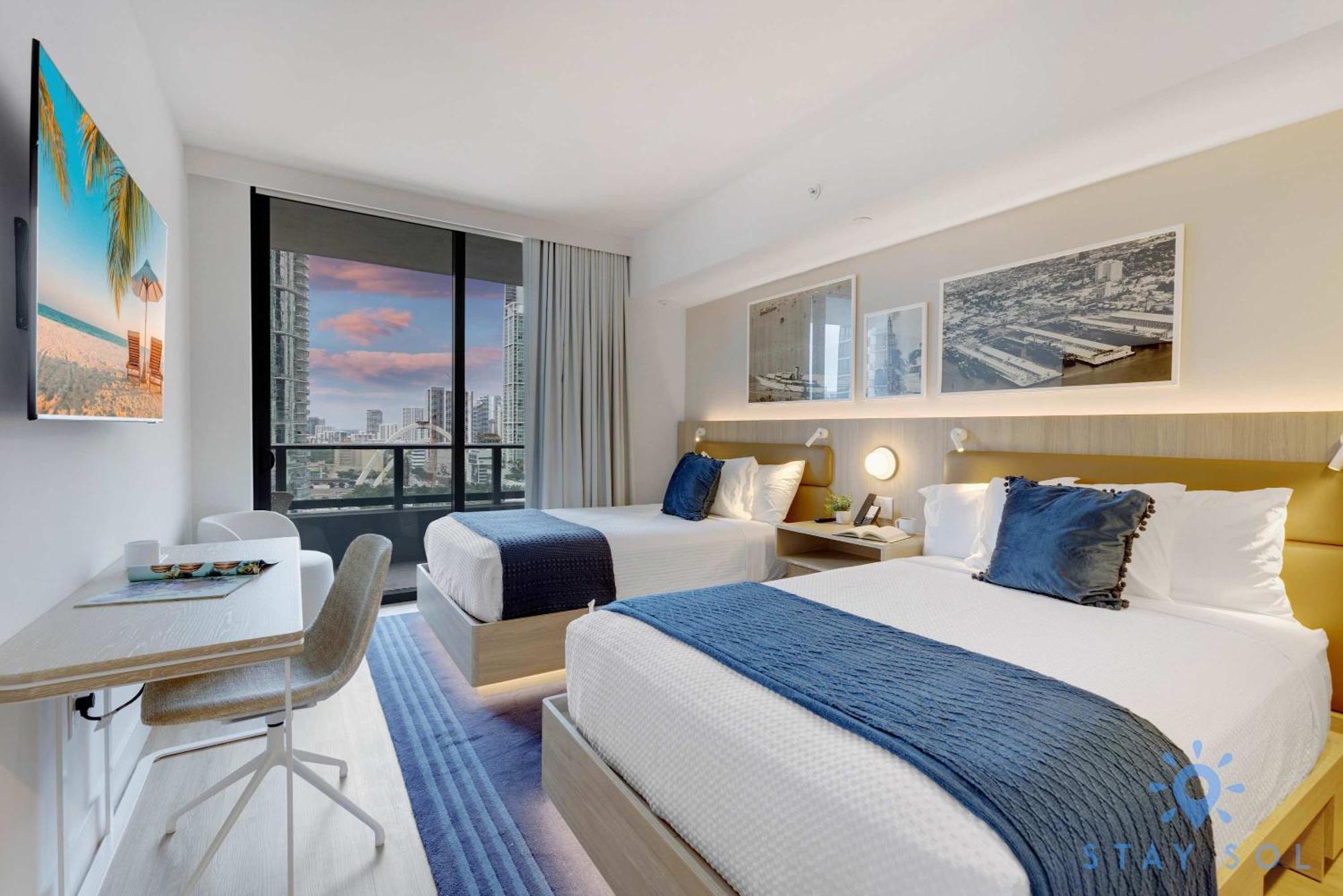 1br With Balcony With Gym & Pool Inn Miami