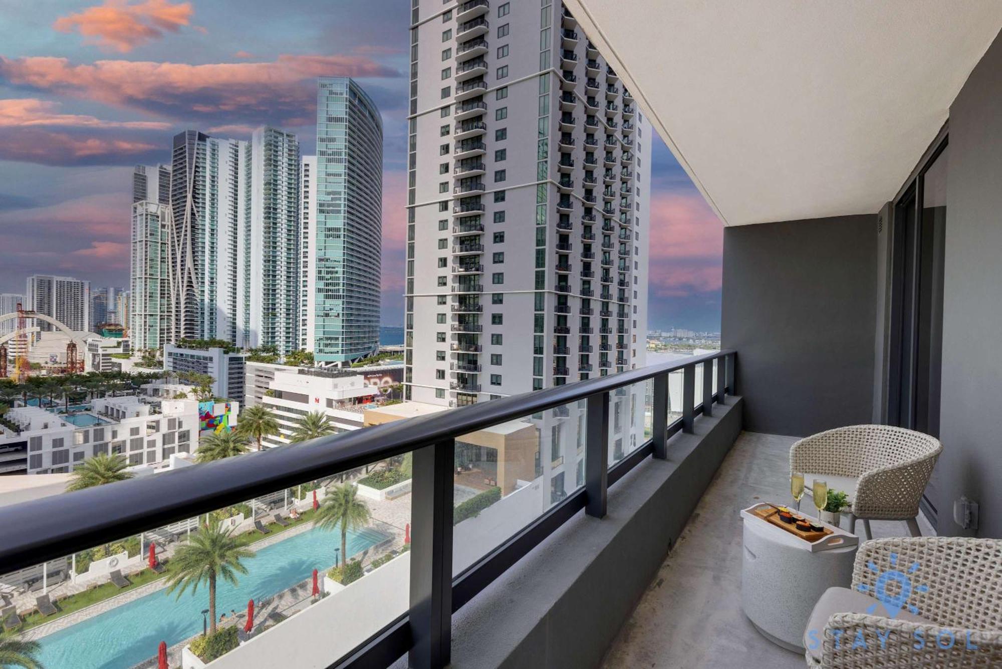 1br With Balcony With Gym & Pool Inn *